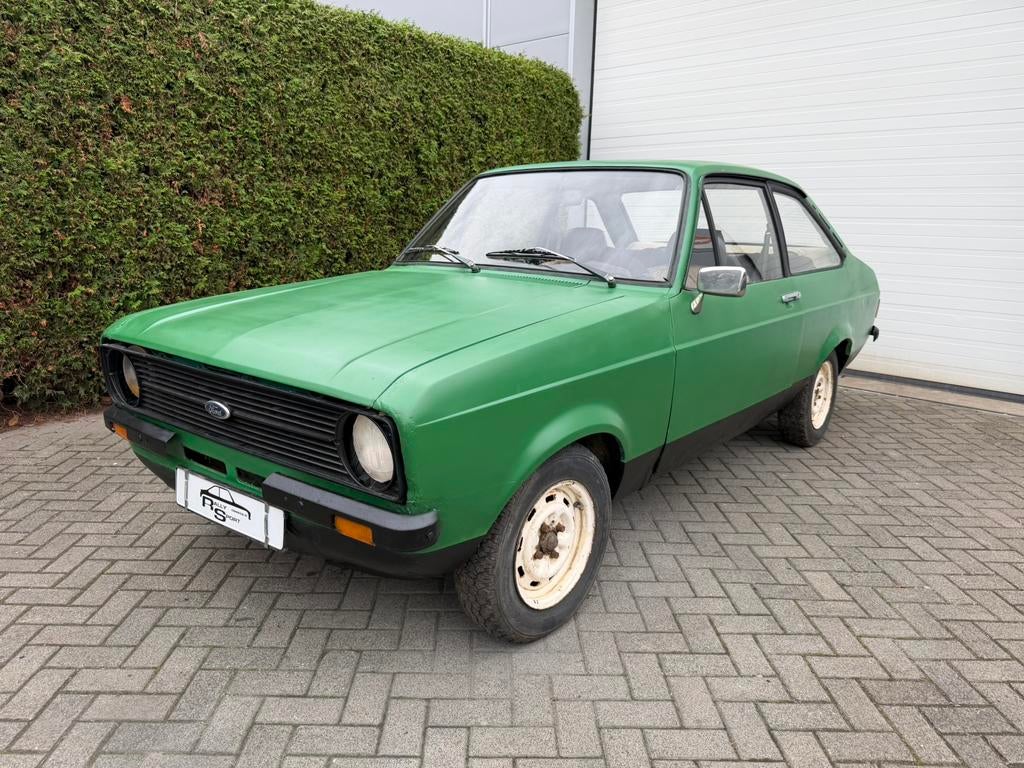 2x Ford Escort Mk2 1300 2dr ghia sport rs rally race, Auto's, Zwart, Bedrijf, Handgeschakeld, Sedan