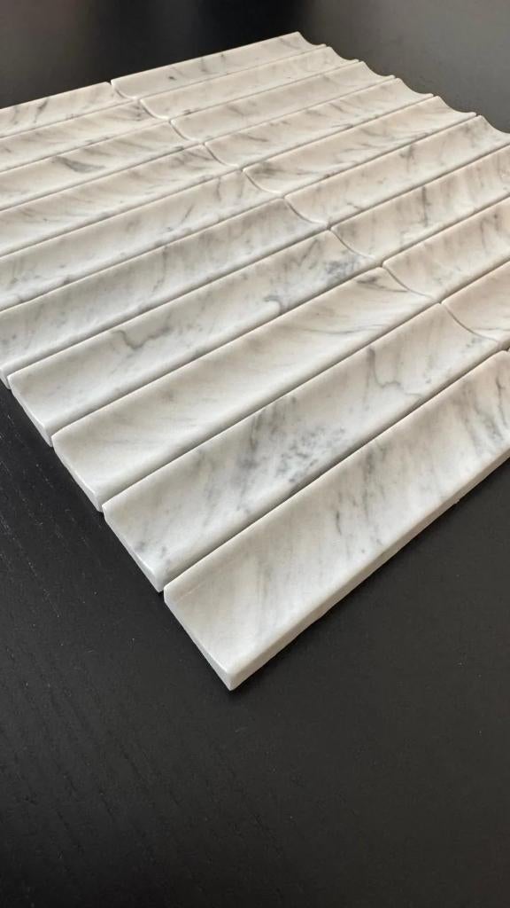 KitKat Kreta Conclave Bianco Carrara | Mozaiek Tegels, Overige materialen, Wandtegels, Nieuw, Ophalen of Verzenden