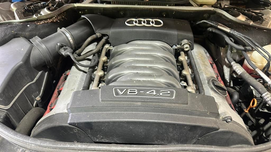 Motor Audi A8 4.2 V8 40V motorcode BFM BJ2002, Ophalen, Audi