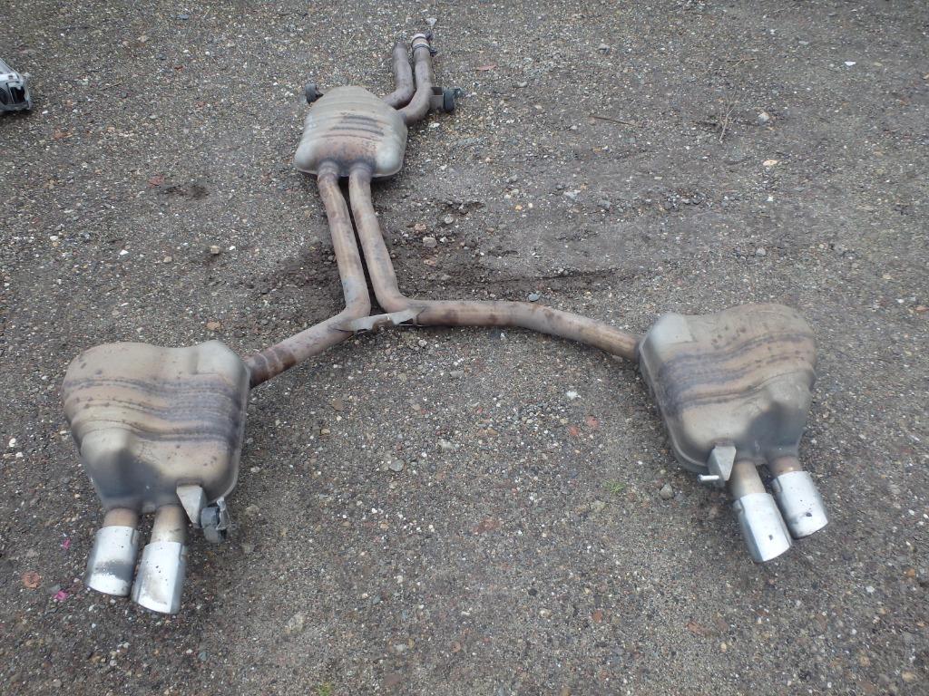 originele uitlaat Audi S5 8T 4.2 V8 100dkm gelopen, Auto-onderdelen, Uitlaatsystemen, Ophalen, Gebruikt, Audi