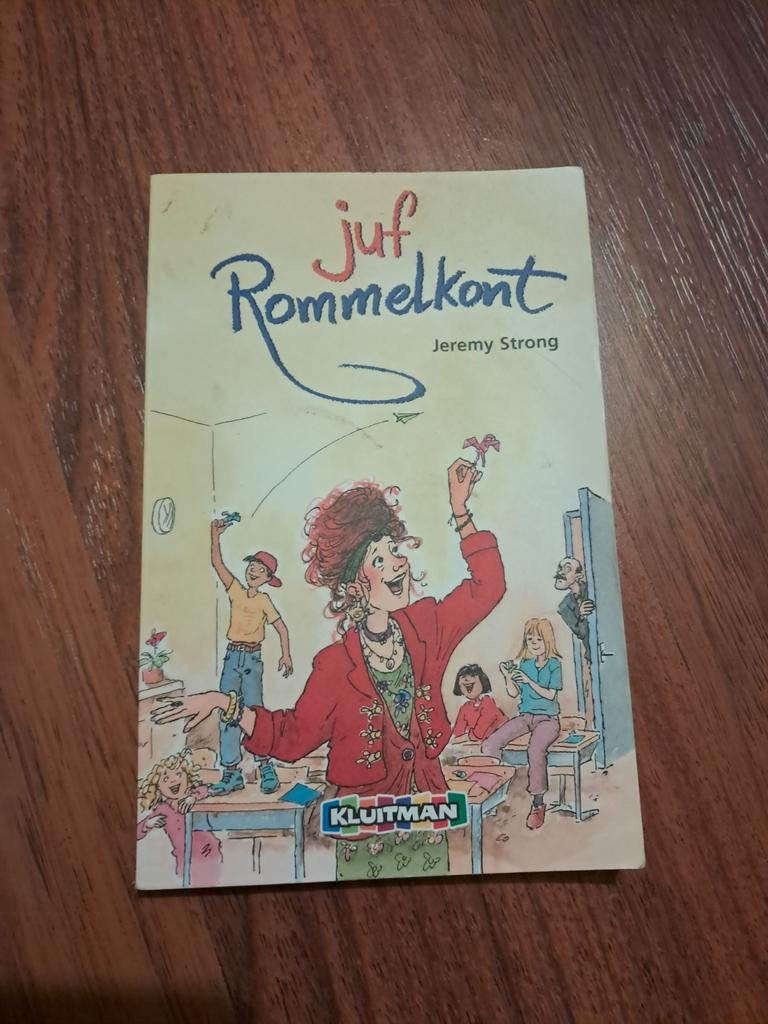 Kinderboek 'juf rommelkont', Ophalen of Verzenden, Zo goed als nieuw, Jeremy Strong, Fictie algemeen