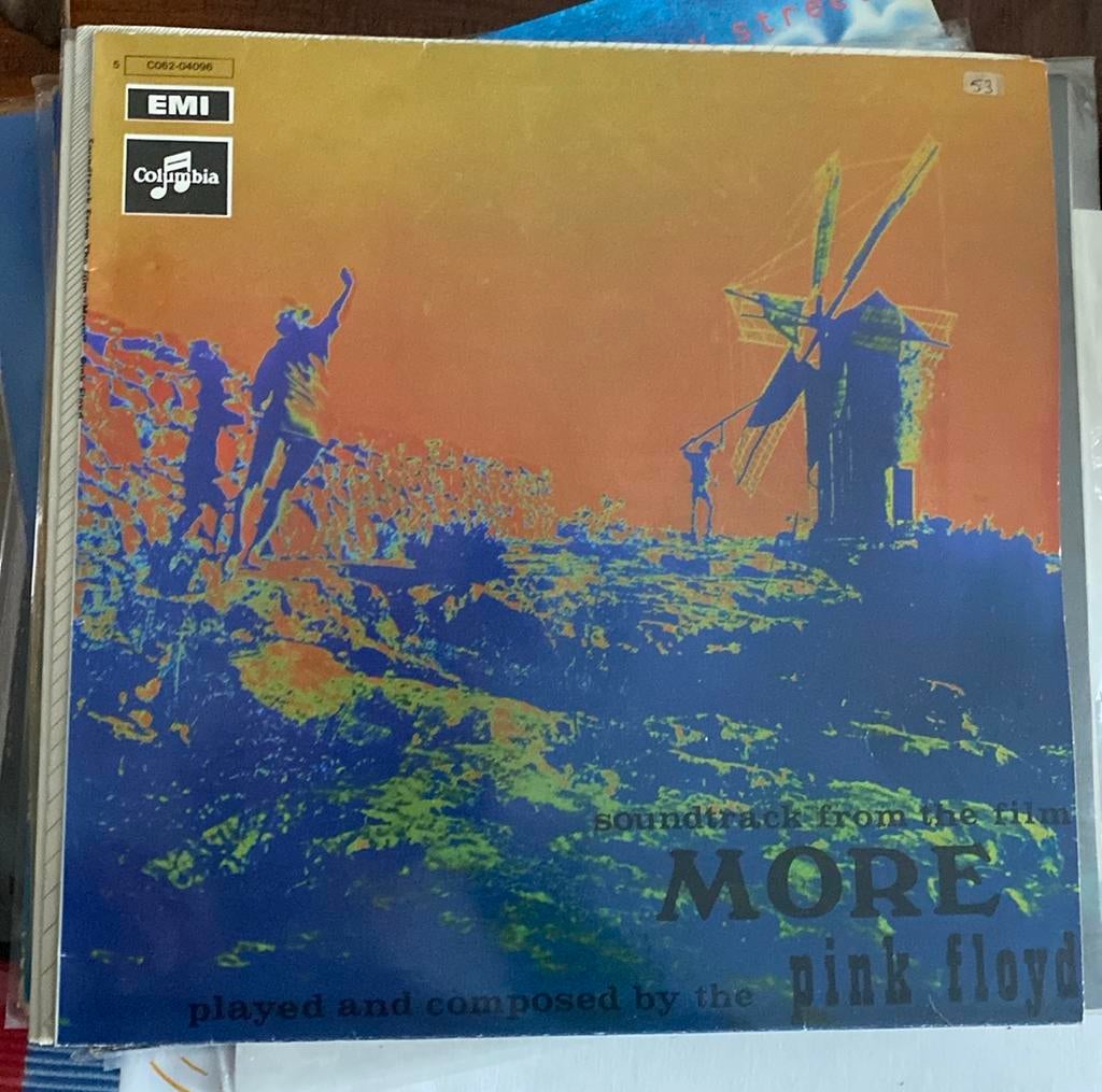 Pink Floyd lp soundtrack from the film more, Cd's en Dvd's, Vinyl | Rock, Ophalen of Verzenden, Gebruikt, 12 inch, Progressive