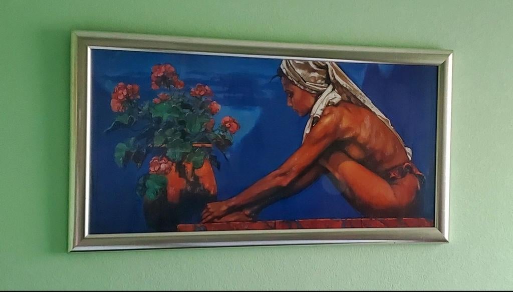 Lijst met vrouw, Ophalen