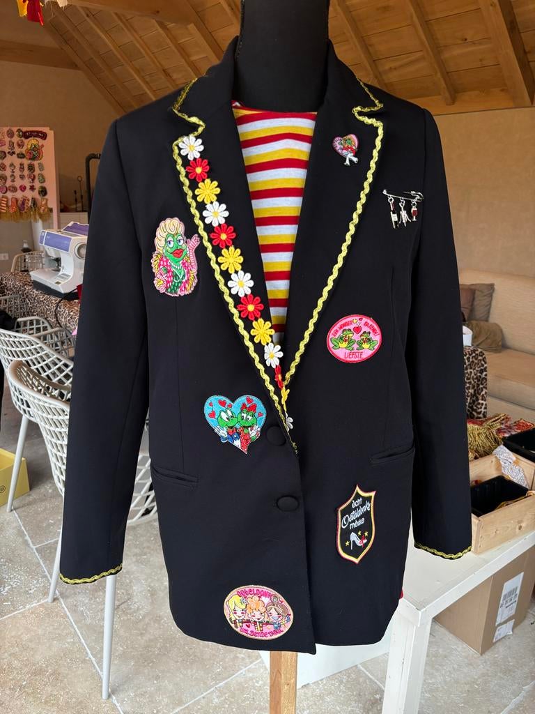 Nieuw Oeteldonk Jasje - Maat M, Maat 38/40 (M), Carnaval, -, -