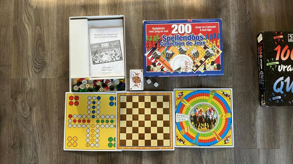 200 spellendoos, Ophalen of Verzenden, Zo goed als nieuw