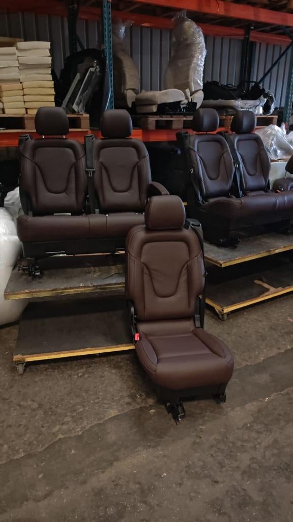 stoelen bank 3pl mercedes class v 250 300 447 AMG, Auto-onderdelen, Interieur en Bekleding, Nieuw, Ophalen of Verzenden