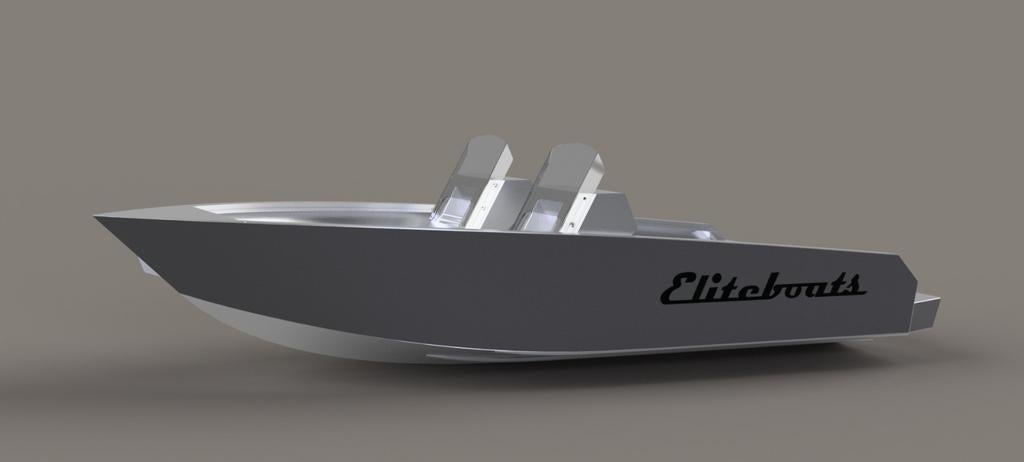 *NIEUW* Aluminium visboot met Seadeck en meer. Elite 55S, Watersport en Boten, Vis- en Consoleboten, Ophalen, Nieuw, Aluminium