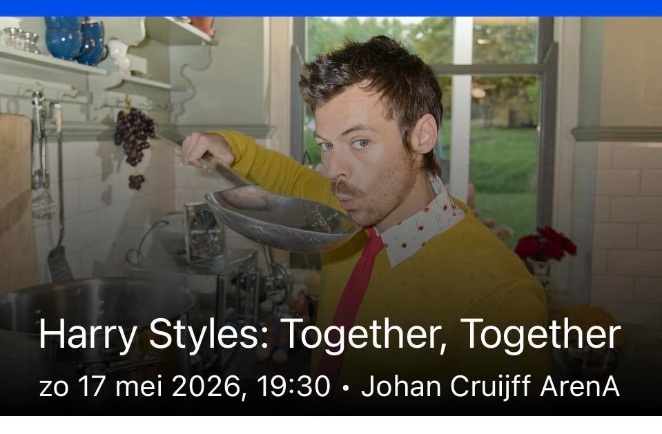 Harry Styles Together, Together tickets, Tickets en Kaartjes, Concerten | Pop, Twee personen, Mei