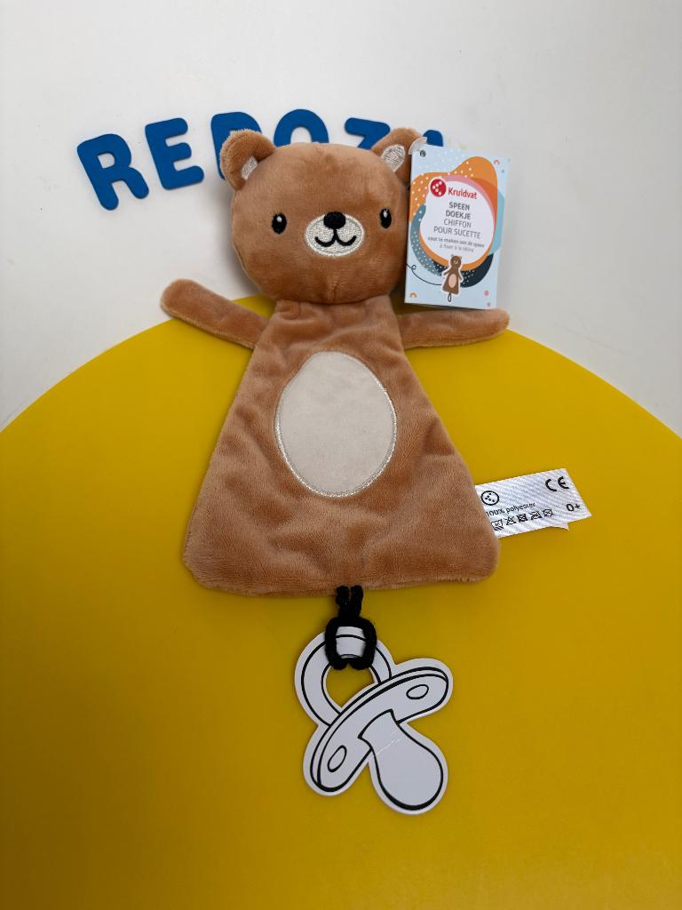4926 kruidvat doekje speendoekje beer, Kinderen en Baby's, Ophalen of Verzenden, Nieuw, Overige typen