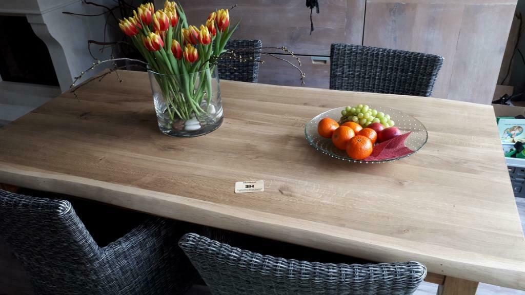 Diverse Massief Eiken boomstam bladen 22, 40 of 50 mm dikte, Doe-het-zelf en Verbouw, Ophalen, Nieuw, Hout, 20 tot 50 mm