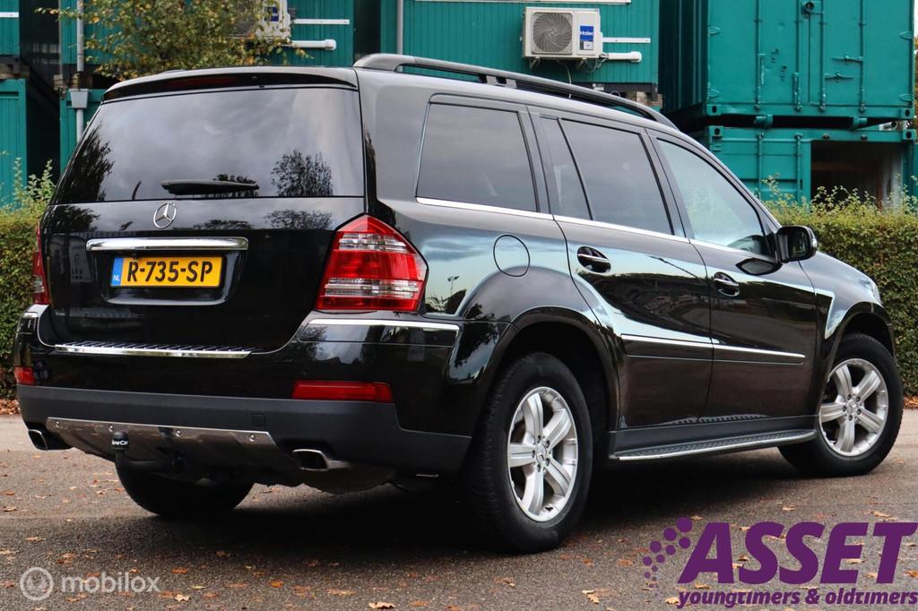 Youngtimer Mercedes GL500 V8 aut 7-zit | schuifdak | Carplay, Auto's, Mercedes-Benz, Automaat, 5461 cc, Zwart, Bedrijf