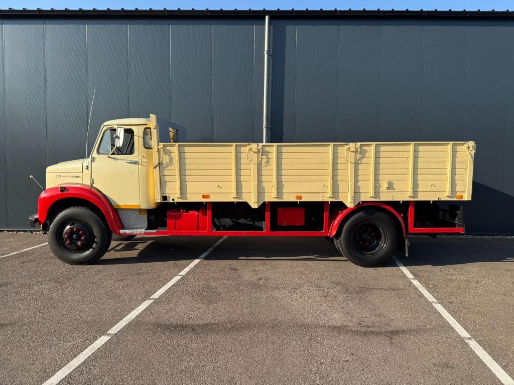 SCANIA 50 L5046 CLASSIC OLDTIMER, Auto's, Zwart, Bedrijf, Te koop, 3 stoelen