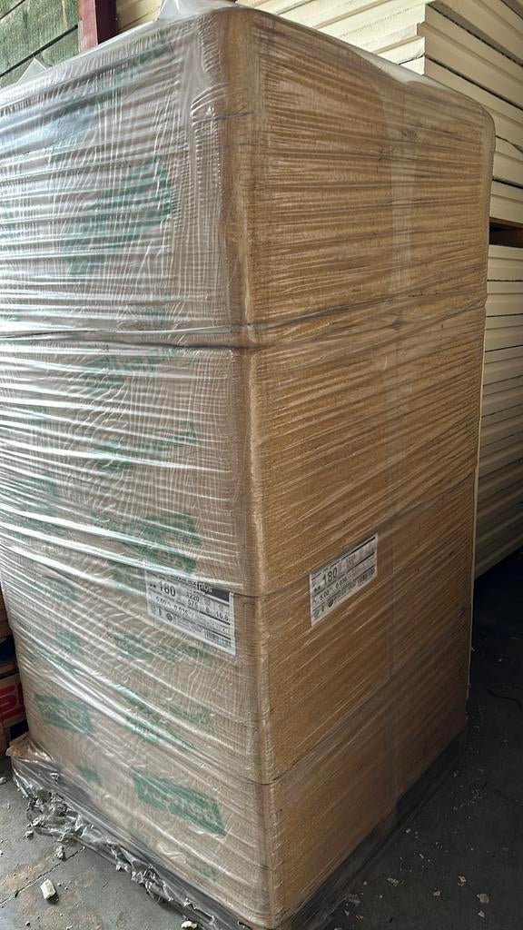 Pavaflex Plus houtvezelplaat 1220x575x180mm Rd:5,0, Ophalen, 12 cm of meer, Nieuw, 15 m² of meer