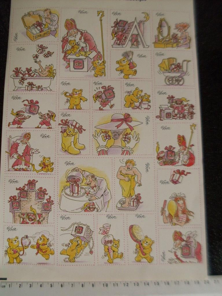 25x sticker voor sinterklaas kadootjes DA zwarte piet, Verzenden, Zo goed als nieuw, Overige typen