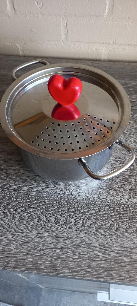 pasta kookpot, Ophalen, Gebruikt, Aluminium, Koekenpan of Braadpan