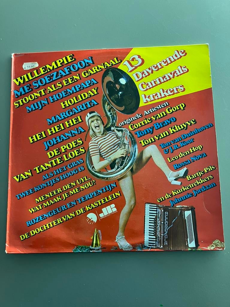 Carnaval Daverende carnavals krakers LP, Ophalen of Verzenden, Zo goed als nieuw, Overige formaten, Nederlandstalig