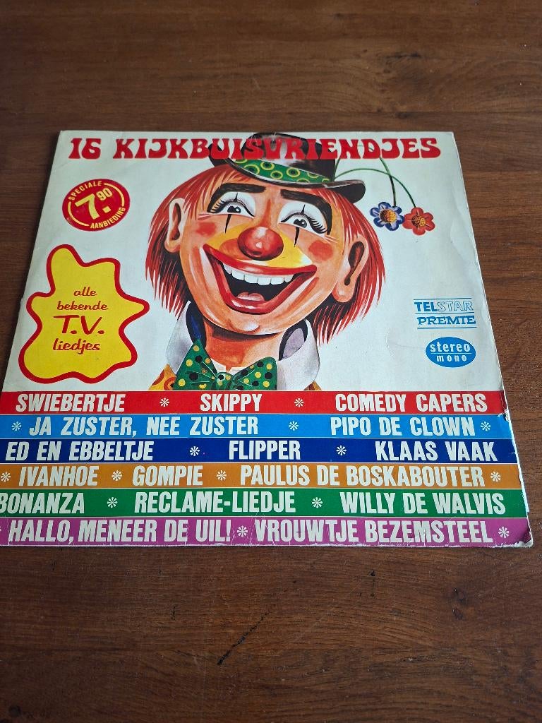 Lp 16 kijkbuisvriendjes tpp 7520, Ophalen of Verzenden, Gebruikt, 12 inch, Levenslied of Smartlap
