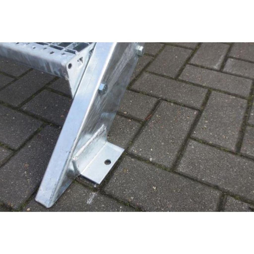 Stalen trap verzinkt, Doe-het-zelf en Verbouw, Ladders en Trappen, Verzenden, Nieuw, Trap, 2 tot 4 meter