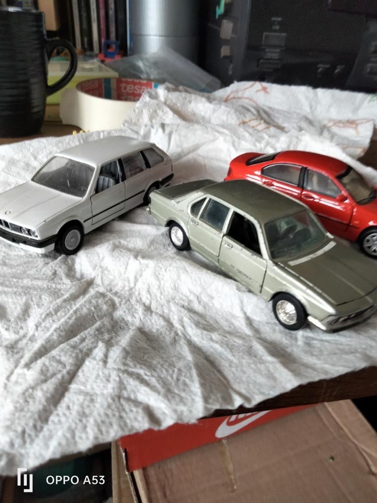 Bmw 7 serie en 328 en Touring 320 Gama 143, Hobby en Vrije tijd, Modelauto's | 1:43, Ophalen of Verzenden, Auto, Gama