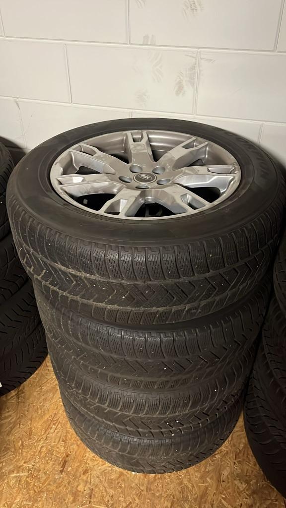 Landrover Evoque velgen met winterbanden, Auto-onderdelen, Ophalen, 18 inch, Gebruikt, Velg(en)