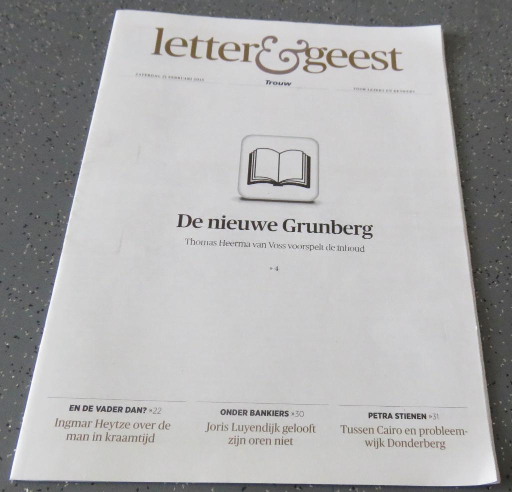 Letter en Geest, Ophalen of Verzenden, Zo goed als nieuw, Krant