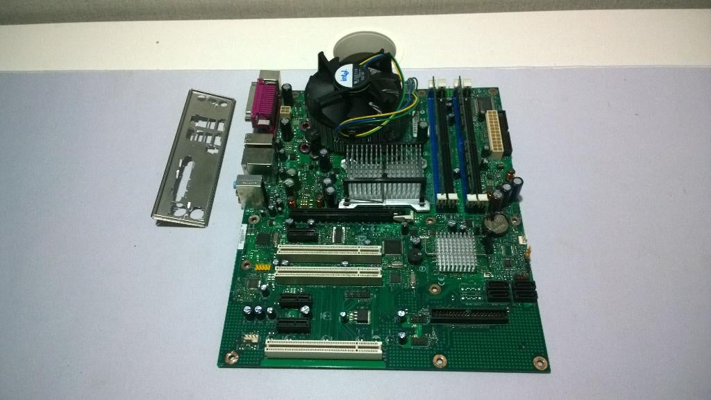 Intel DP965LT industrieel moederbord, LGA 775, Ophalen, Gebruikt, Socket 775, DDR2