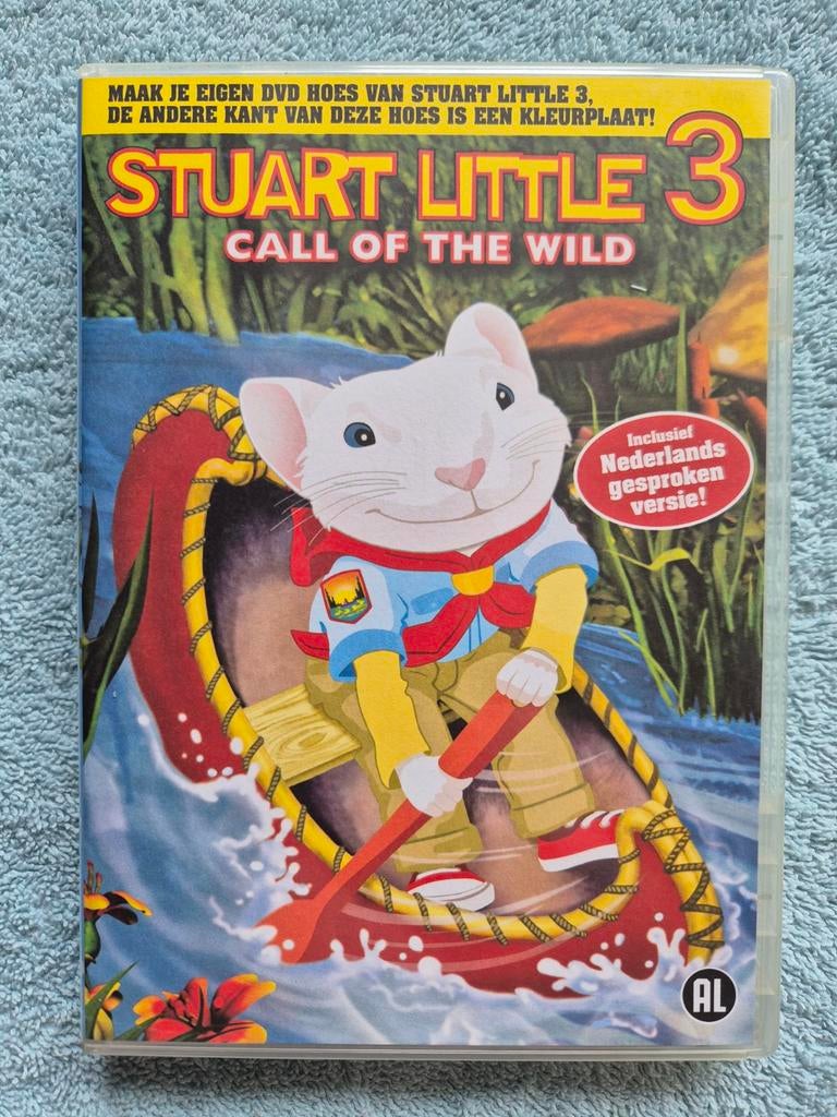 Stuart Little 3 DVD - Avontuur voor het hele gezin!, Avontuur, Alle leeftijden, Ophalen of Verzenden, Zo goed als nieuw