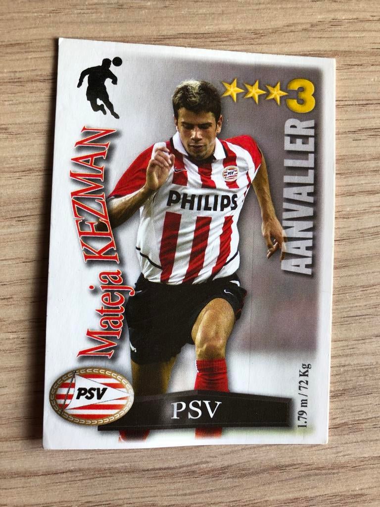 All Stars 2003-2004 Mateja Kezman ROOKIE, Verzamelen, Sportartikelen en Voetbal, Ophalen of Verzenden, Zo goed als nieuw, PSV