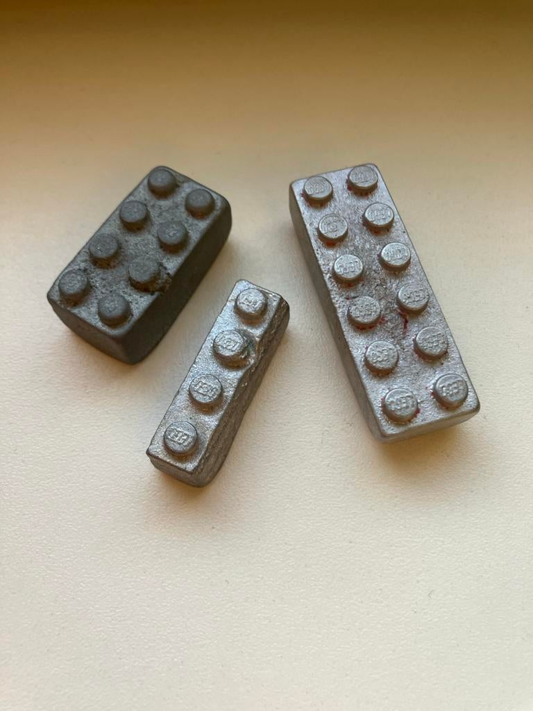 Tinnen LEGO Blokjes, Ophalen of Verzenden, Gebruikt, Losse stenen, Lego