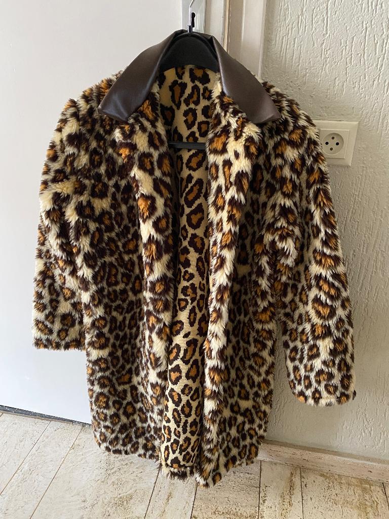 Bontjasje / panterprint, Carnaval, Ophalen of Verzenden, Kleding, Maat 36 (S)