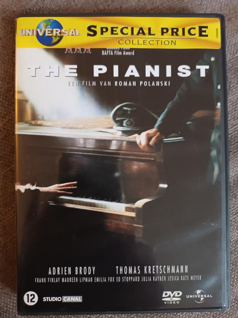 The Pianist DVD - Oorlogsdrama Roman Polanski, Ophalen of Verzenden