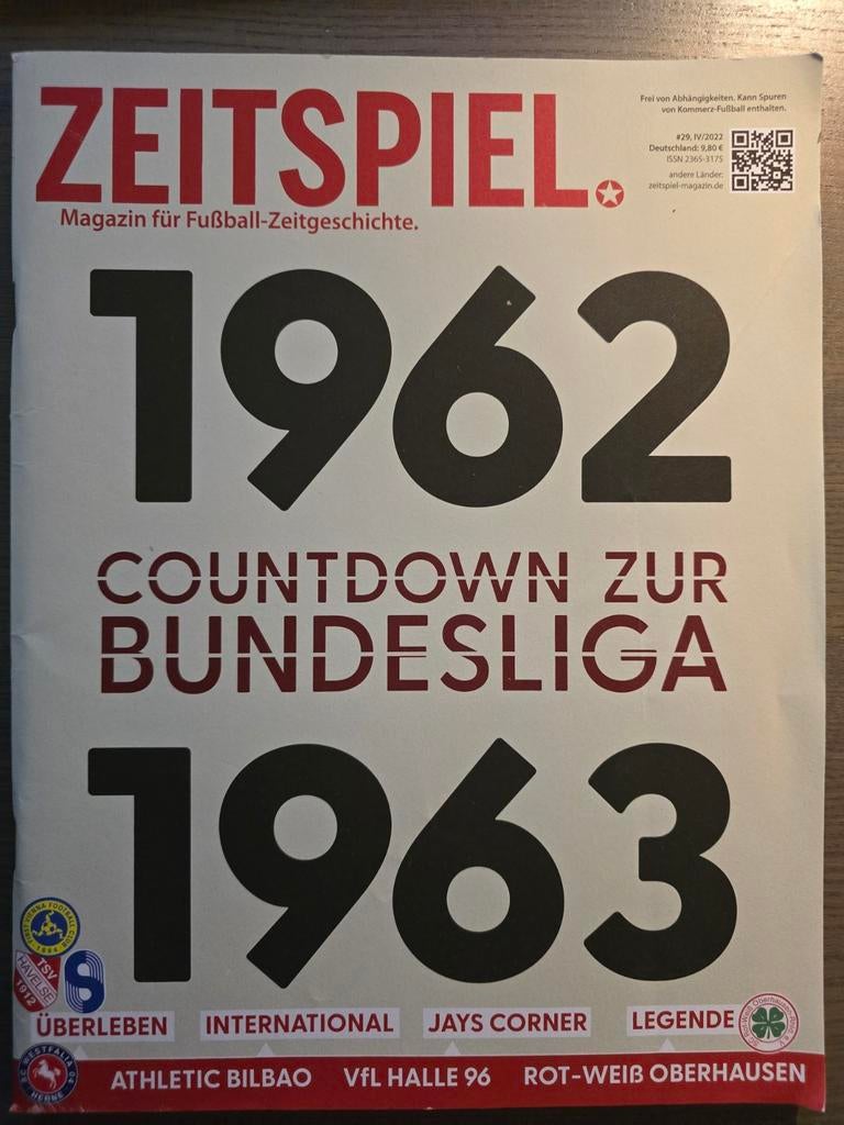 Zeitspiel Magazine #29 - Duits Voetbal, Ophalen of Verzenden