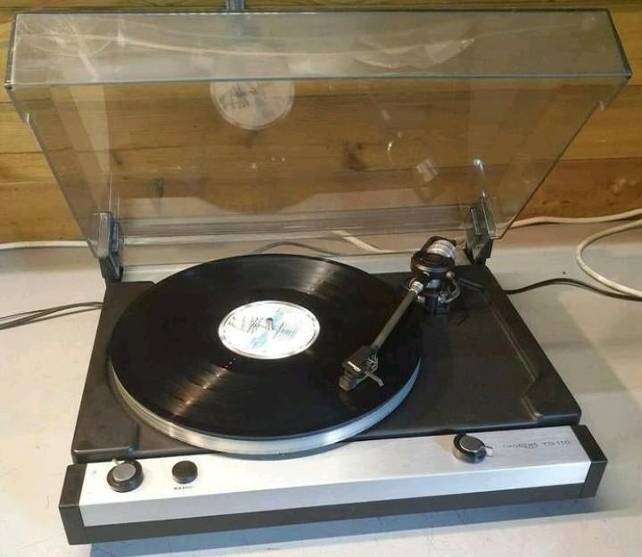 Thorens td-110 platenspeler + ortofon vms20eo mk2, Ophalen of Verzenden, Thorens