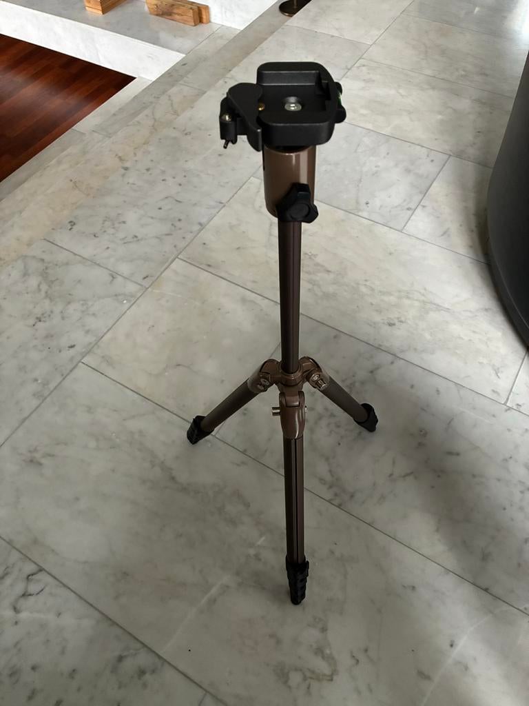 Konig KN-TRIPOD35 Statief - Zgan met hoes, Zo goed als nieuw, Minder dan 150 cm, Met balhoofd, Ophalen of Verzenden