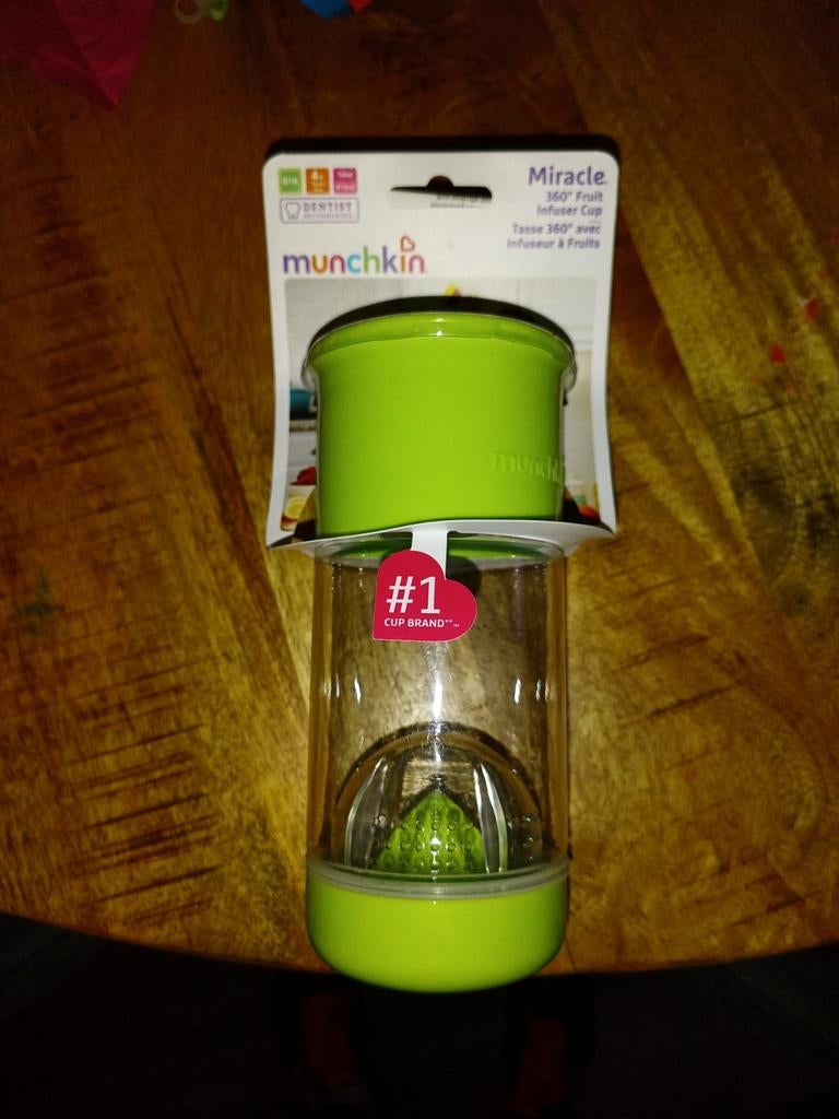 Munchkin Miracle 360 Fruit Infuser Cup - Nieuw, Kinderen en Baby's, Babyvoeding en Toebehoren, Ophalen of Verzenden, Nieuw, Overige typen