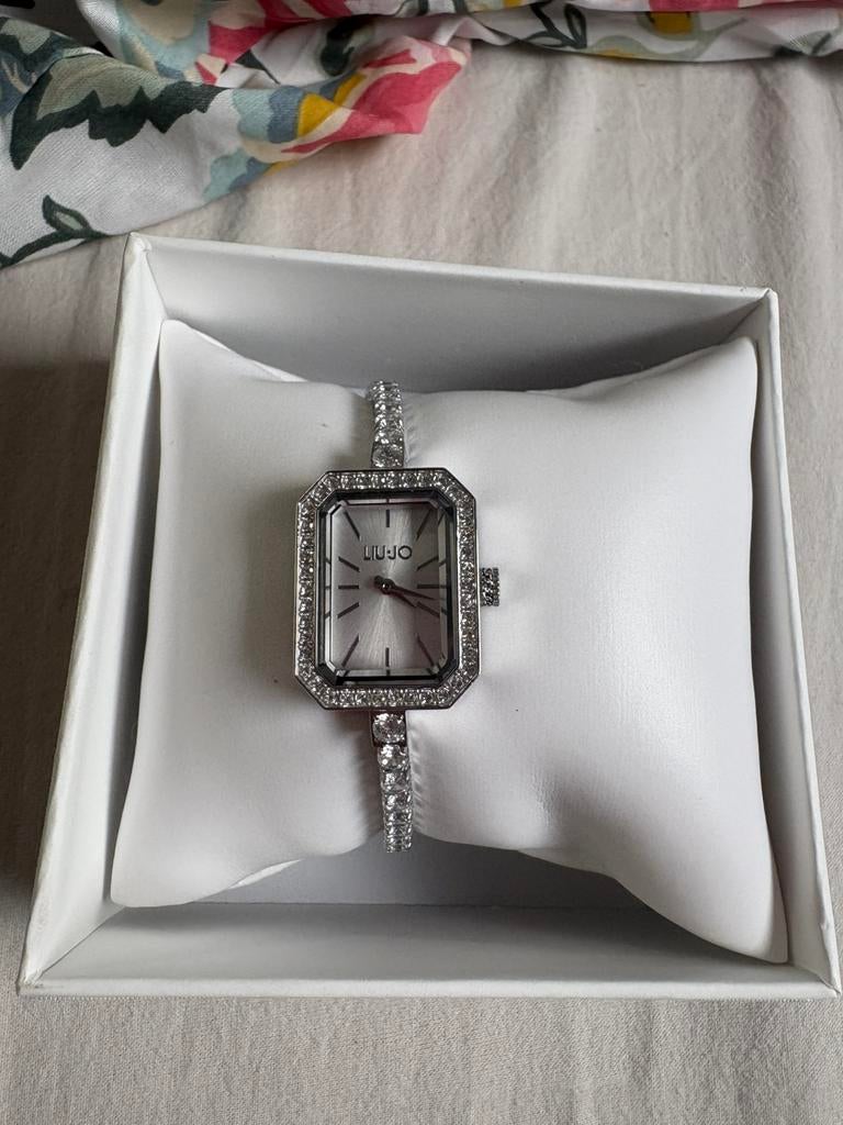 Liu-jo horloge bangle, Ophalen of Verzenden, Zo goed als nieuw, Staal, Overige merken