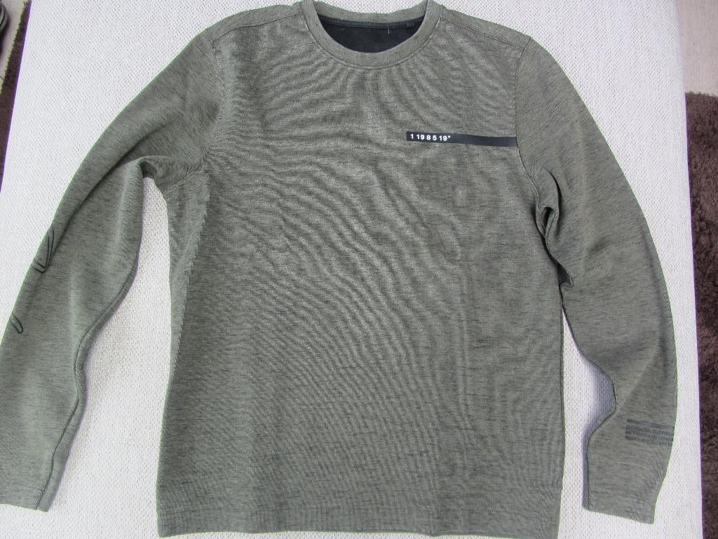 Trui Ashes groen / Daz (Sting) zwart maat S, Kleding | Heren, Truien en Vesten, Zo goed als nieuw, Maat 46 (S) of kleiner, Groen