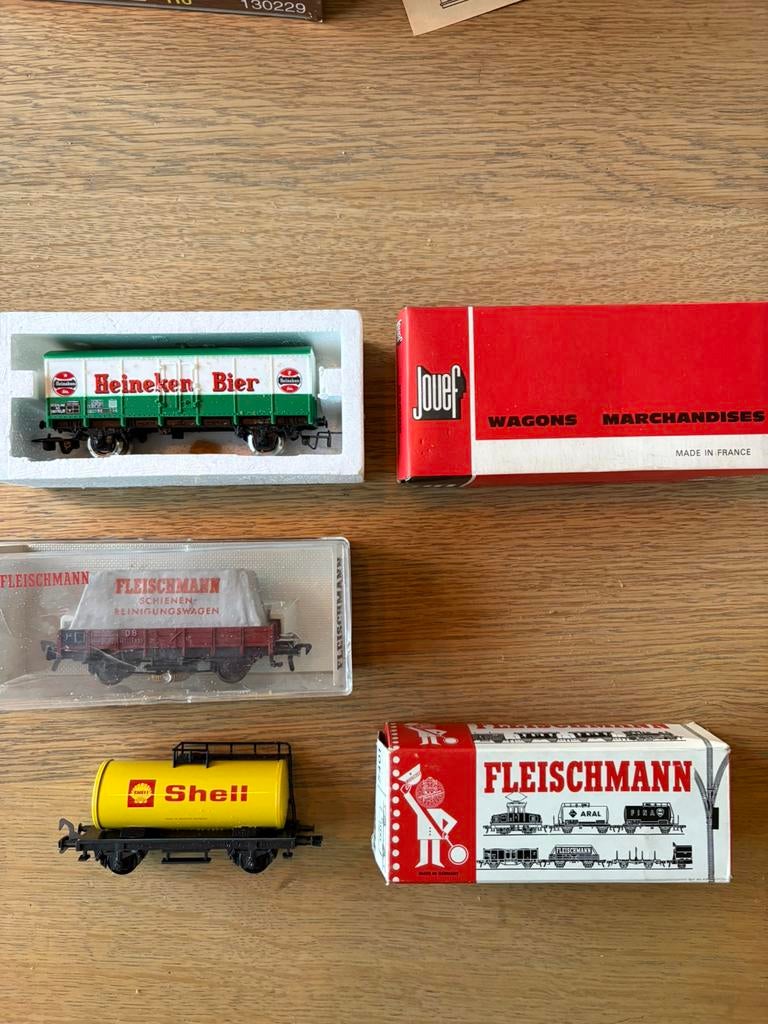 Fleischmann treinen wagons nieuw, Gelijkstroom, Fleischmann, Ophalen of Verzenden, Nieuw
