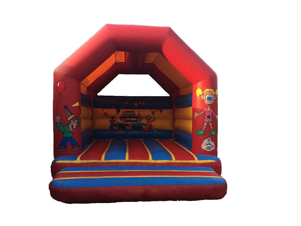 Verkoop springkussen met dak, Ophalen, Gebruikt