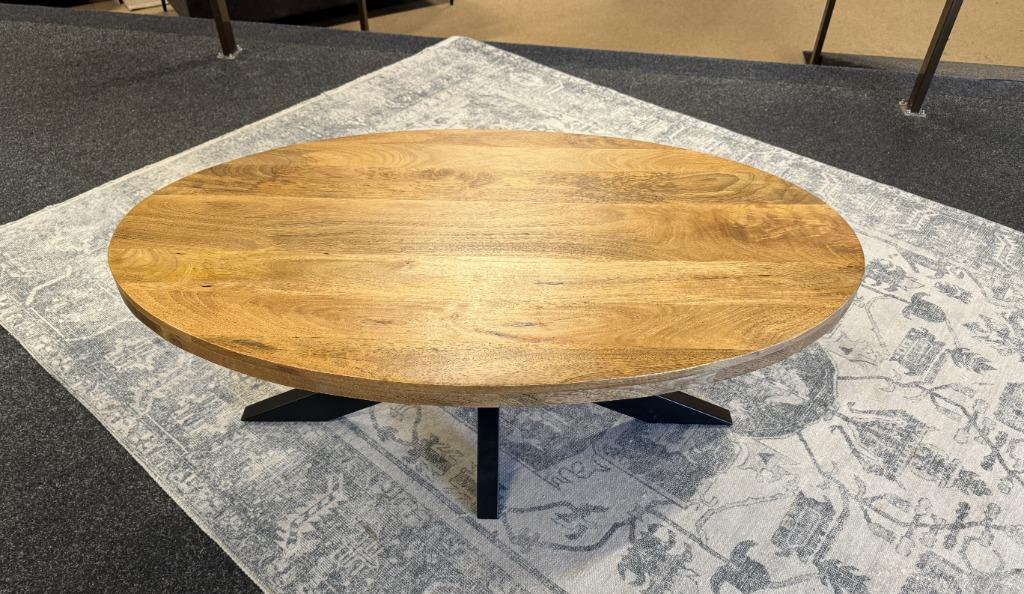Salontafel ovaal 130cm Direct/Leverbaar/Enschede E-2151, Huis en Inrichting, Nieuw, Mwonenenslapen, Mwonenenslapen@ziggo.nl, Ovaal