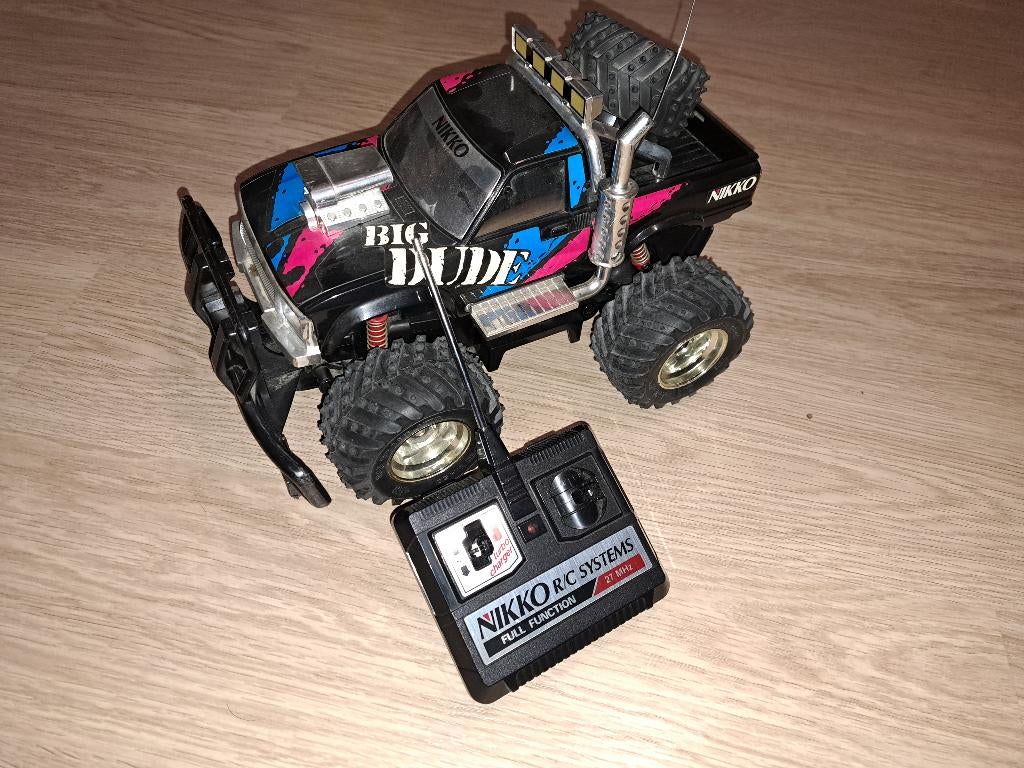 Nikko RC Big Dude uit 1992, Hobby en Vrije tijd, Ophalen of Verzenden, Gebruikt, Auto
