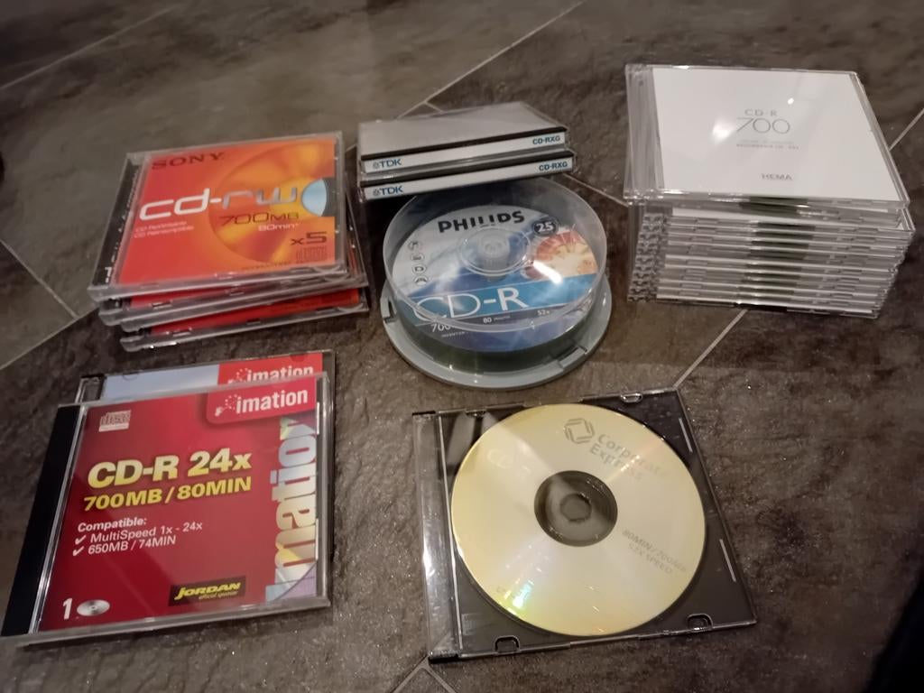 Cd rewritable, 22 stuks, Ophalen of Verzenden, Nieuw