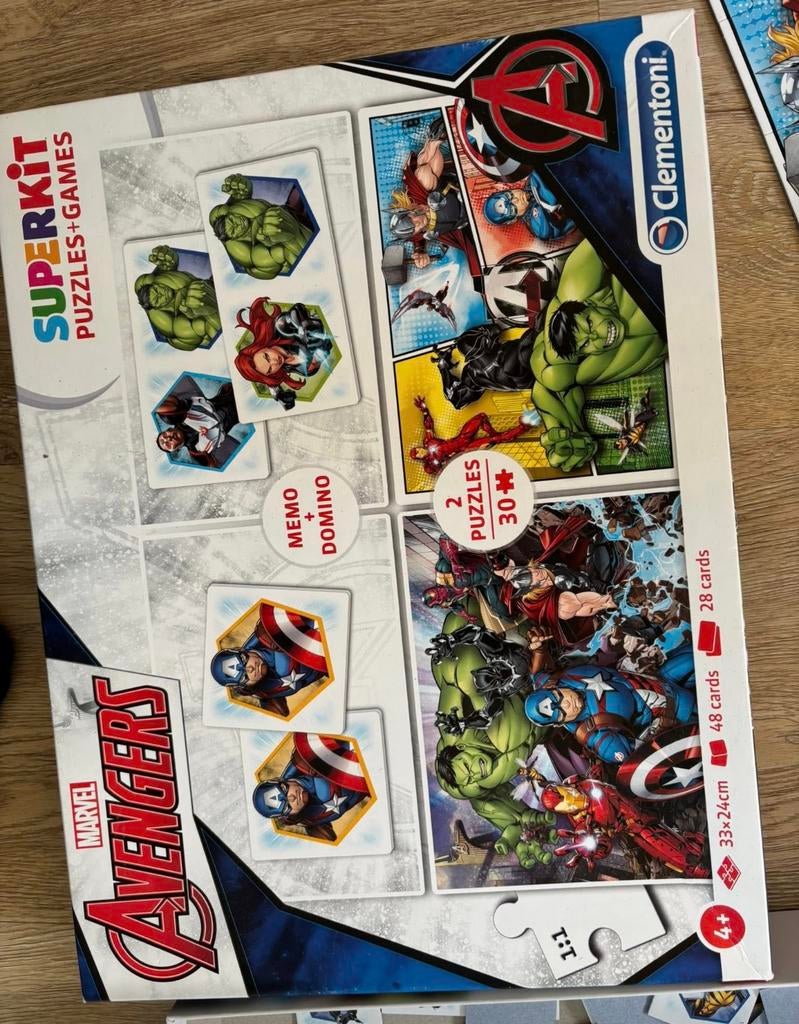 2x puzzel, Ophalen of Verzenden, Meer dan 50 stukjes, Zo goed als nieuw