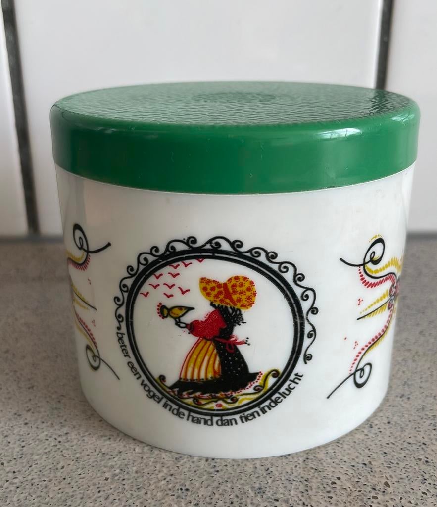 Retro voorraadpot Holly Hobbie, Verzamelen, Retro, Ophalen of Verzenden, Huis en Inrichting