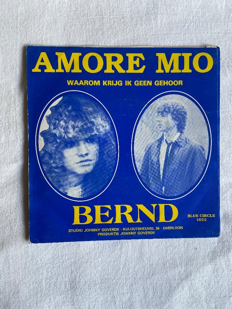 Bernd. -  amore mio, Pop, 7 inch, Ophalen of Verzenden, Zo goed als nieuw