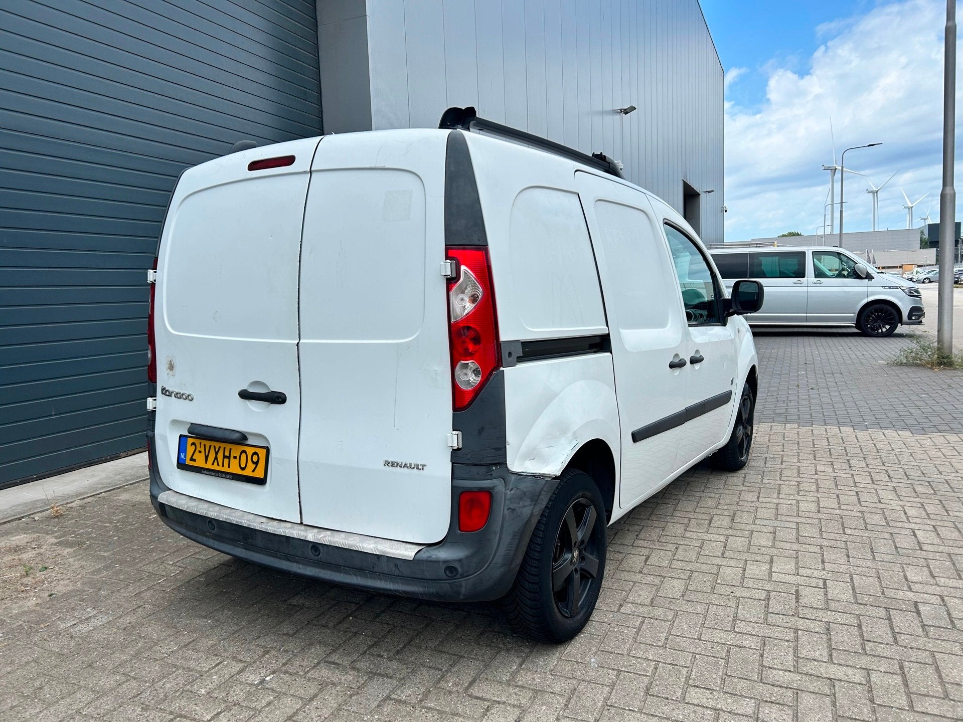 Renault Kangoo Express Z.E. (ex Accu) NAVI AIRCO PDC SOH, Auto's, Bestelauto's, Stof, Origineel Nederlands, Onderhoudsboekje, 374 kg