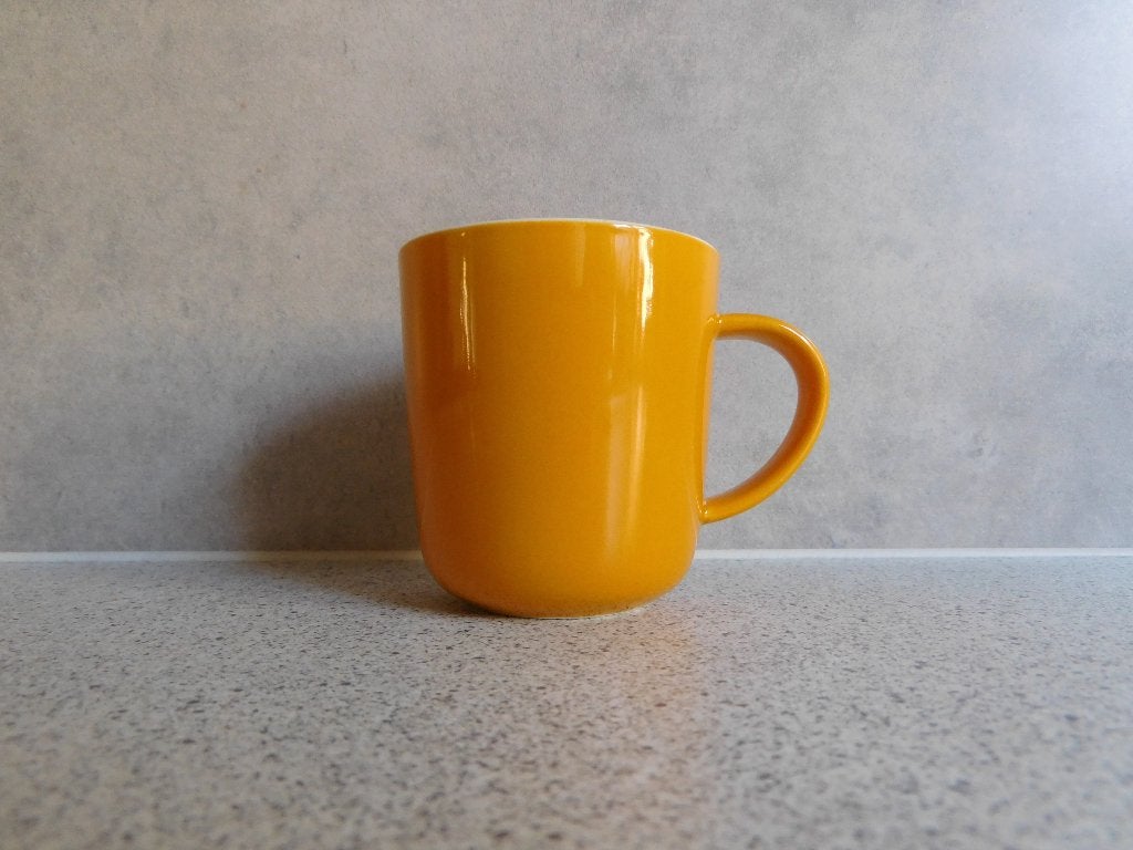 Senseo Mok Geel Chicago Hema - 130 ml, Hema, Keramiek, Zo goed als nieuw, Modern