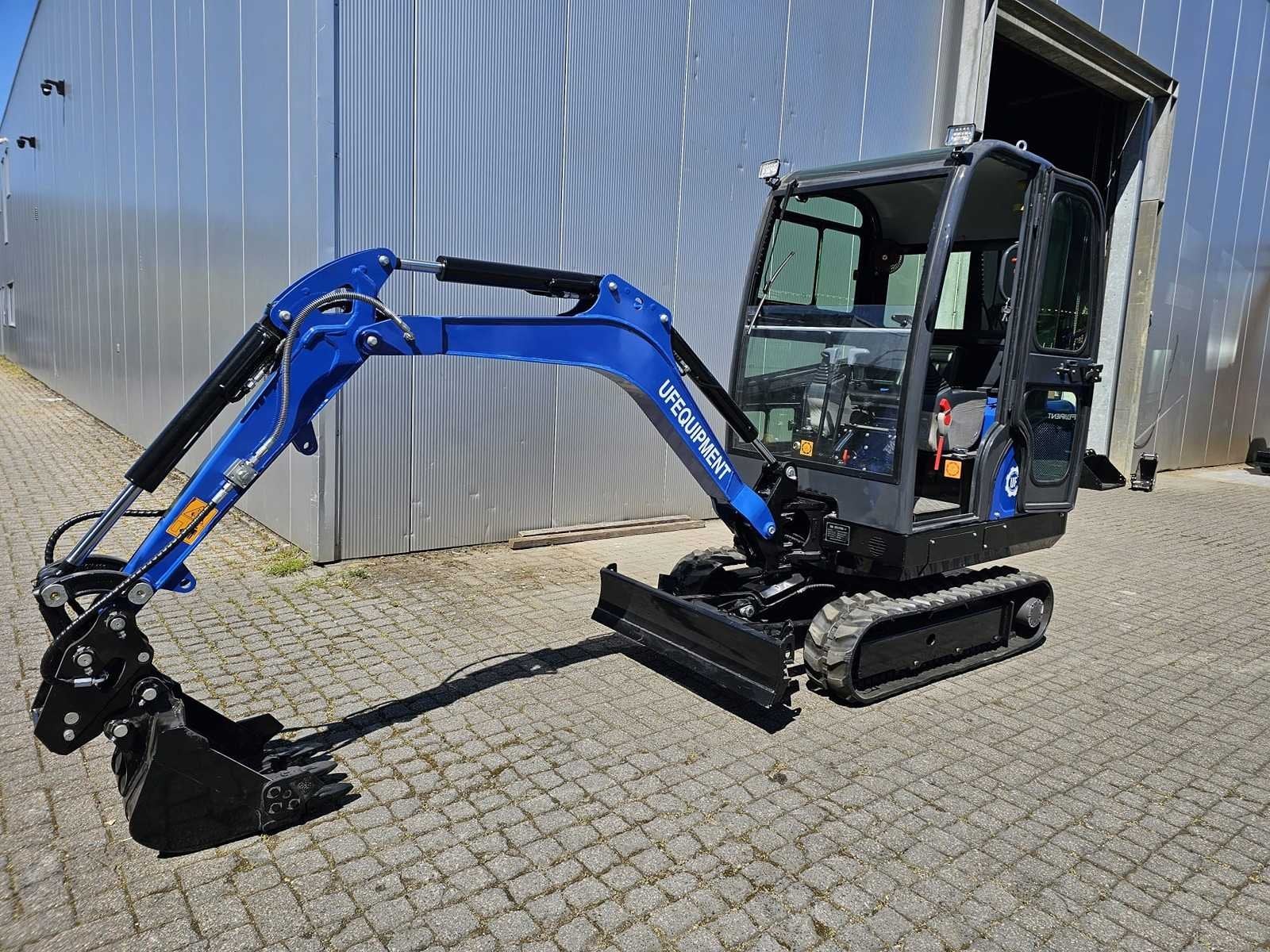 UF Equipment NM25 - Minigraafmachine - Snelwisselsysteem - 3, Graafmachine