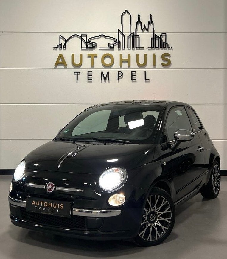 Fiat 500 0.9 TwinAir by Gucci Nap Airco Climate Leder Start/, Auto's, Voorwielaandrijving, Euro 5, 86 pk, Gebruikt