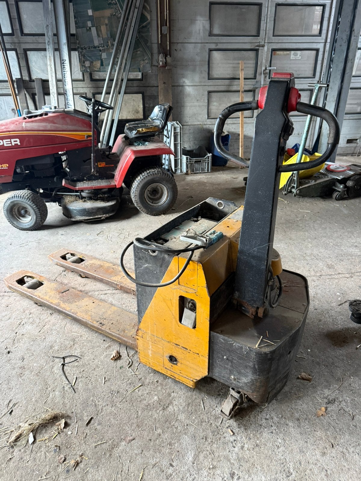 Elektrische MIC (1600 kg) met NIEUWE accu – Opknapper, Ophalen, Mic, 1000 tot 2000 kg, Palletwagen